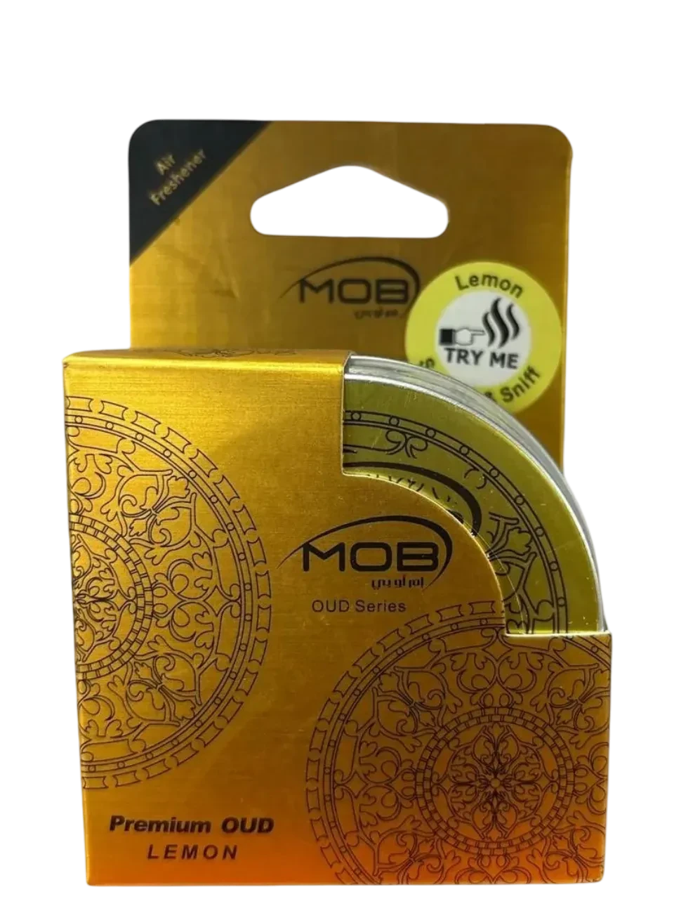 موب معطر جو للسيارة ليمون 1 قطعة يعطي رائحة حمضية منعشة تنظف الجو داخل السيارة