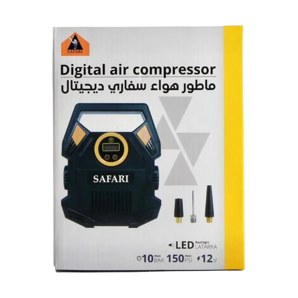 سفاري كمبروسر هواء ديجيتال بشاشة رقمية للسيارة