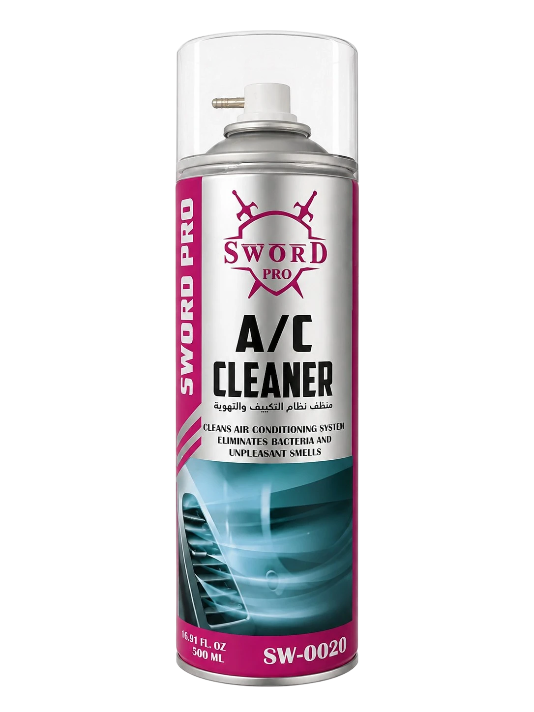 Sword Pro A/C Air Conditioner Cleaner Spray for Cars 500ml