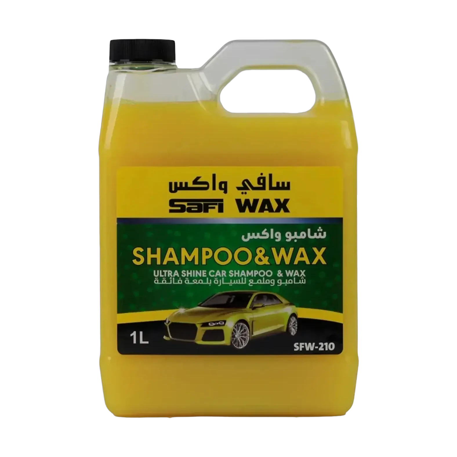 Safi Wax car shampoo and polish super shine 1 liter