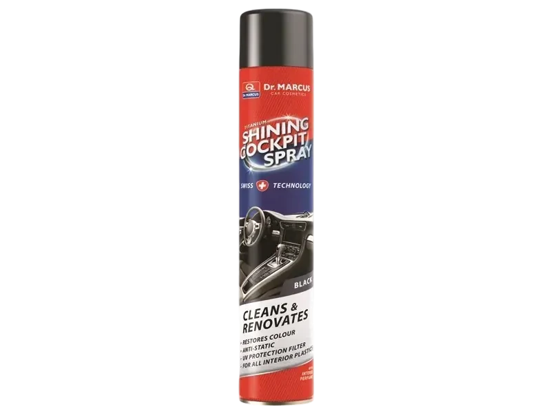 Dr. Marcus Titanium Shining Cockpit Spray Black 275ml