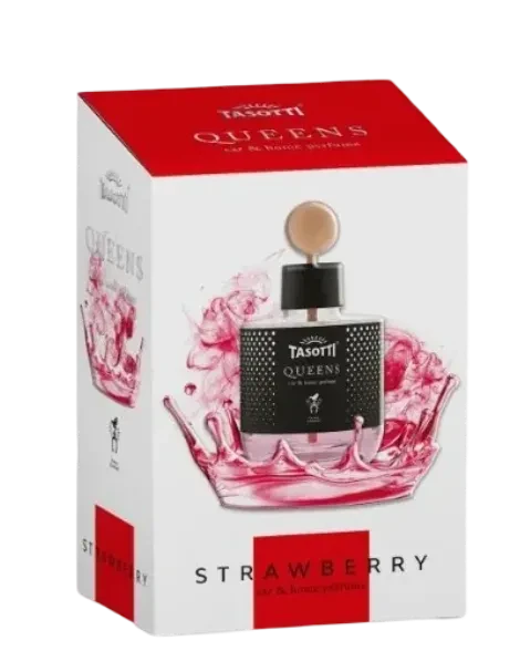 معطر جو تاسوتي كوينز بالفراولة 1824 للمنزل والسيارة يمنح رائحة حلوة ويزيل الروائح غير المرغوبة