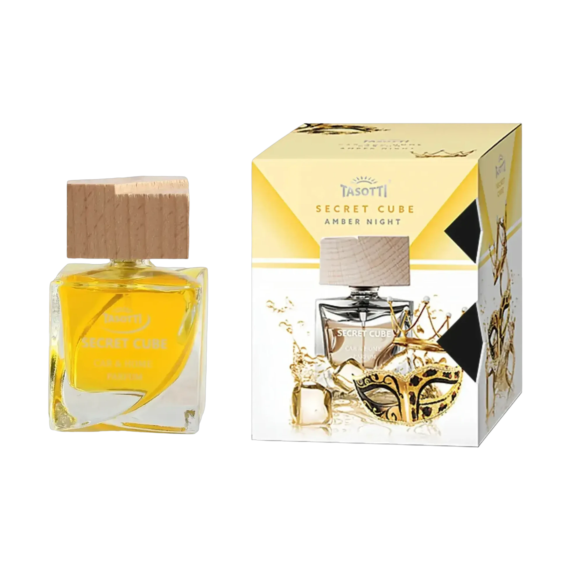 تاسوتي معطر هواء السيارة سيكريت أمبر نايت الفاخر