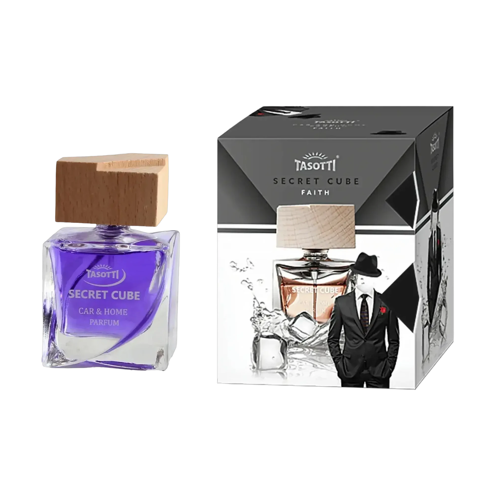 تاسوتي سيكريت كيوب فايت معطر سيارة ومنزل بلون بنفسجي