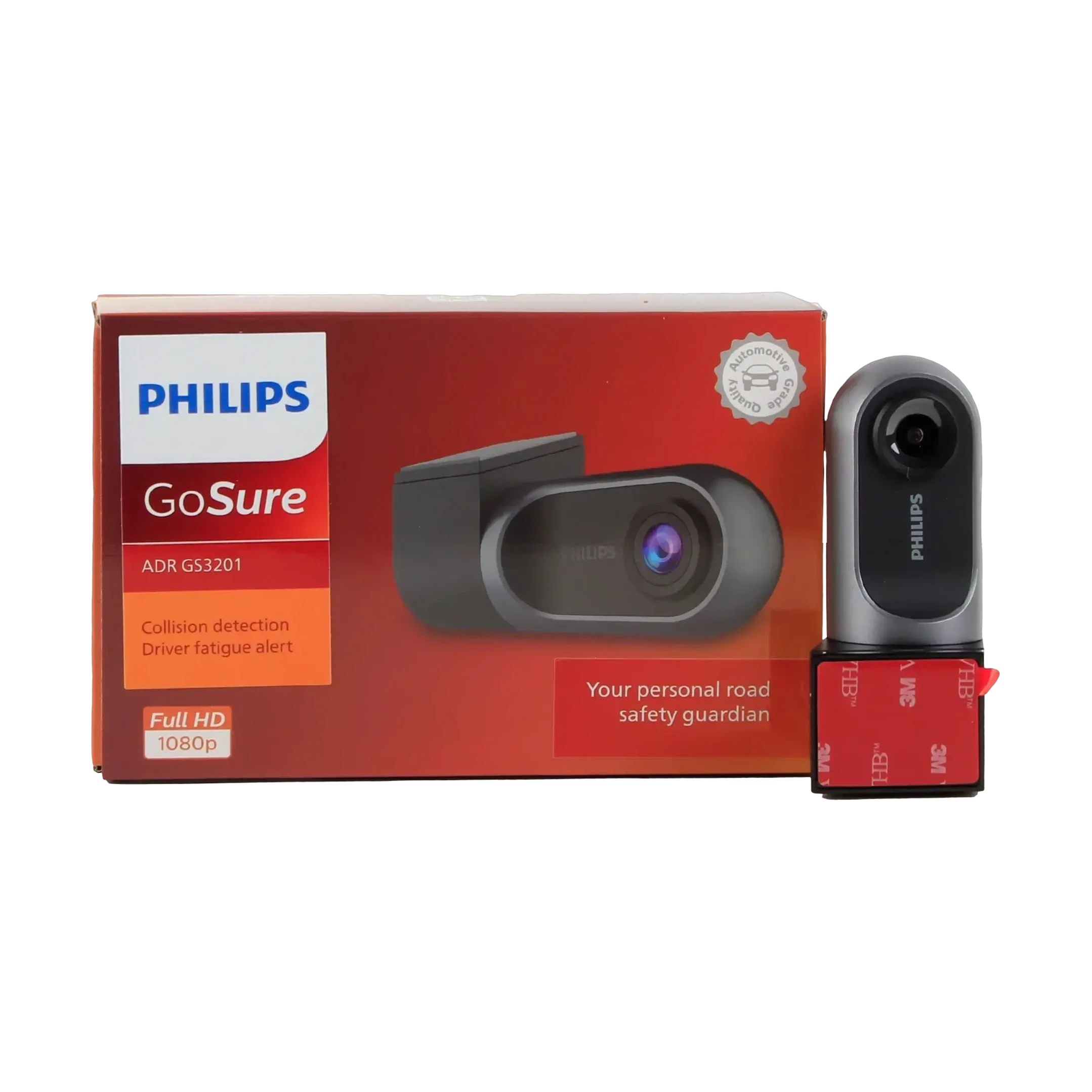 Philips GoSure 3201 Dash Camera Full HD Collision Detection