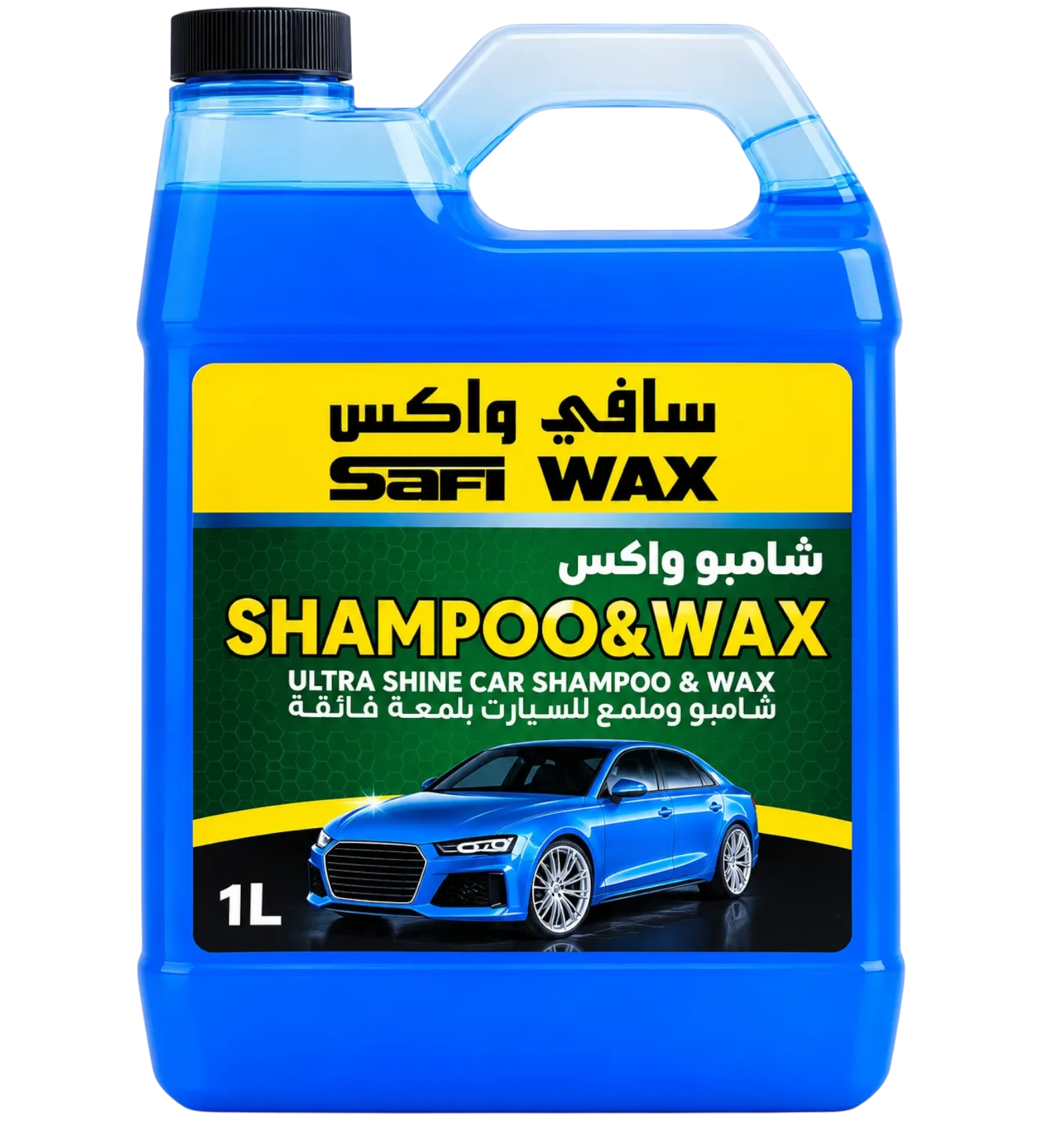 Safi Wax Blue Car Shampoo & Wax 1 L SFW-206