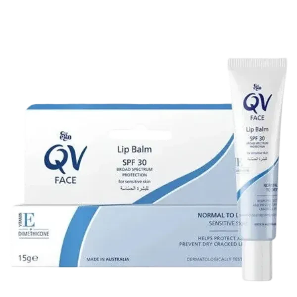 مرطب شفاه كيو في SPF30 يحمي من الشمس