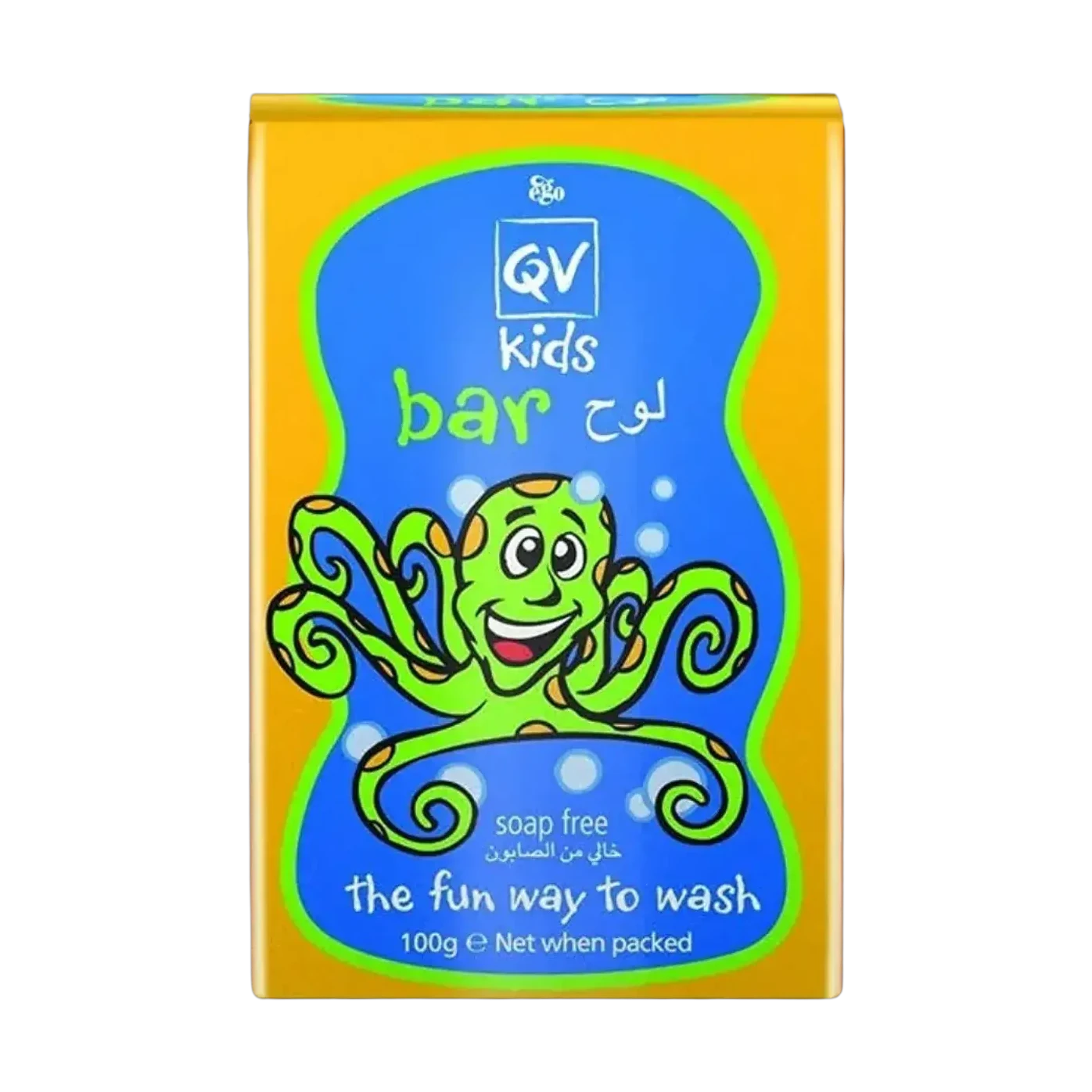 QV Kids Cleansing Bar 100g gentle soap-free formula for sensitive skin