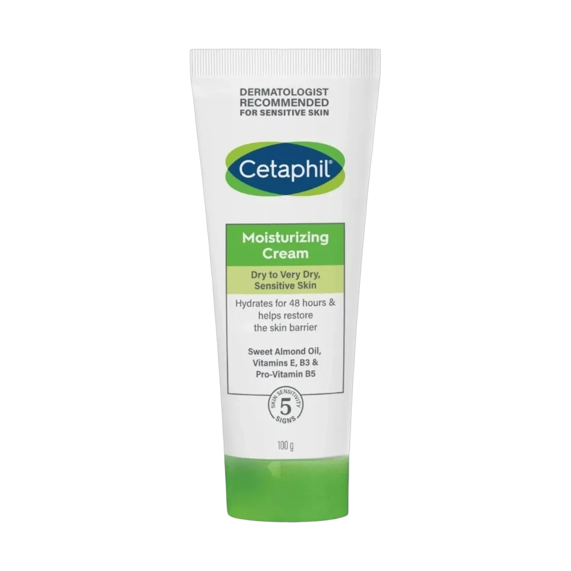 Cetaphil Moisturizing Cream nourishes dry sensitive skin for face and body 100g