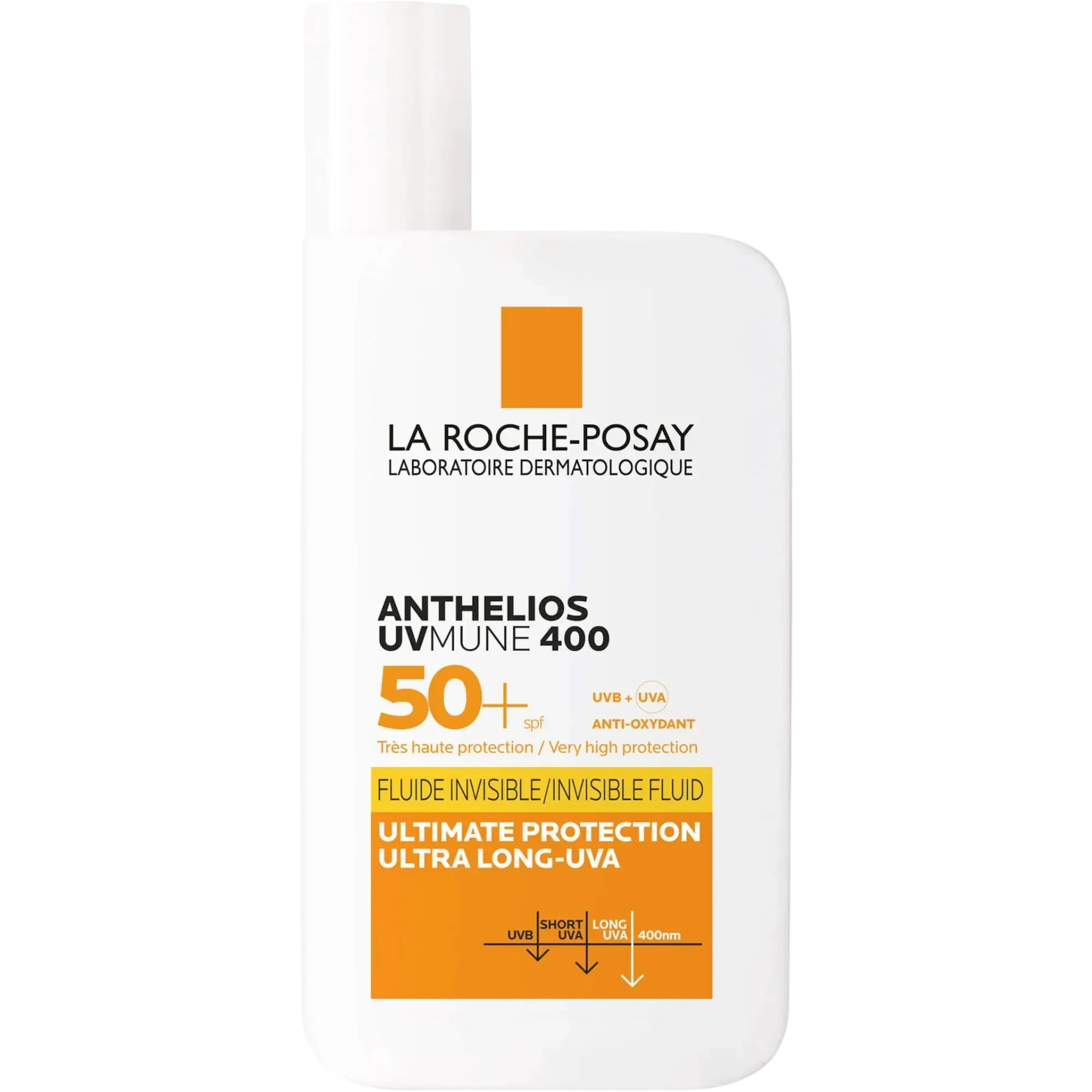 سائل واقي شمس انثيليوس يوفي مون SPF50 من لاروش بوزيه