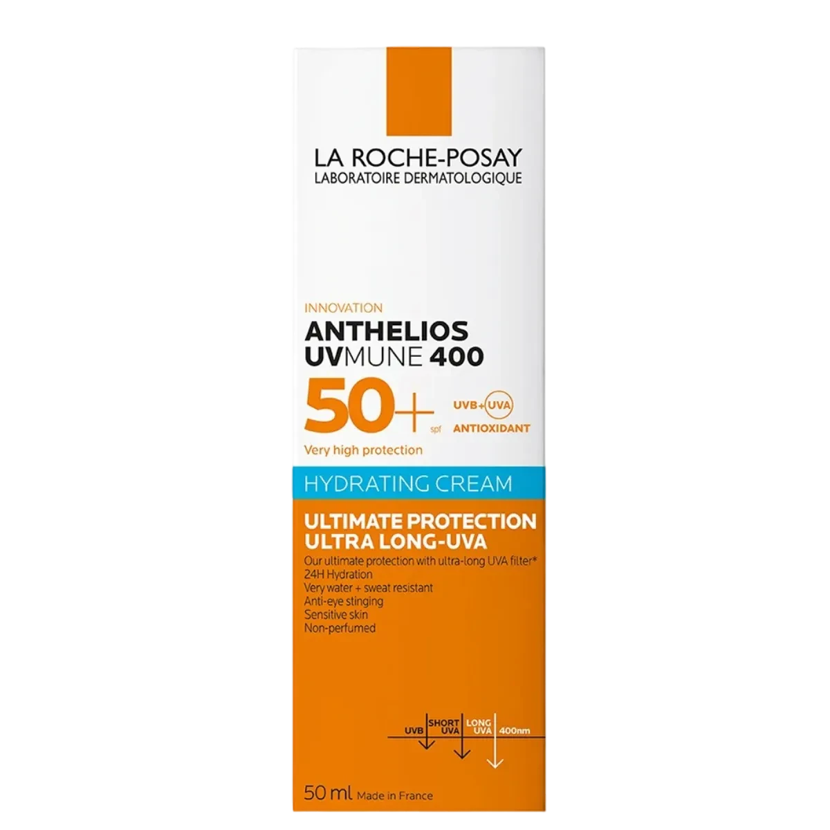 كريم واقي شمس أنثيليوس Uvmune الترا SPF50 بلس من لاروش بوزيه