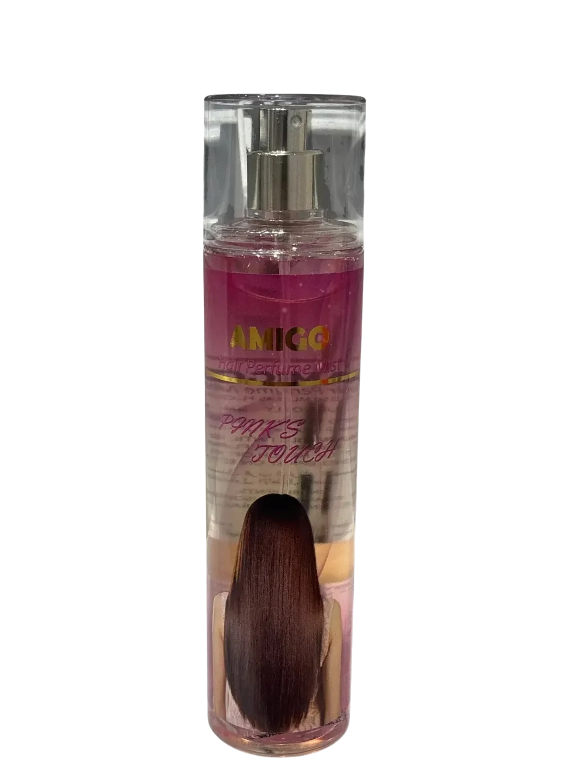 Amigo Hair Perfume Mist Pink's Touch for women with a soft floral scent 250ml