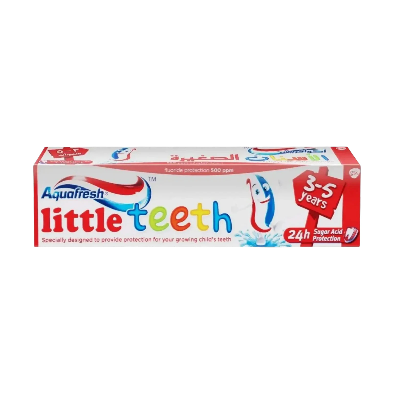 Aquafresh Little Teeth Kids Toothpaste in a 50ml tube