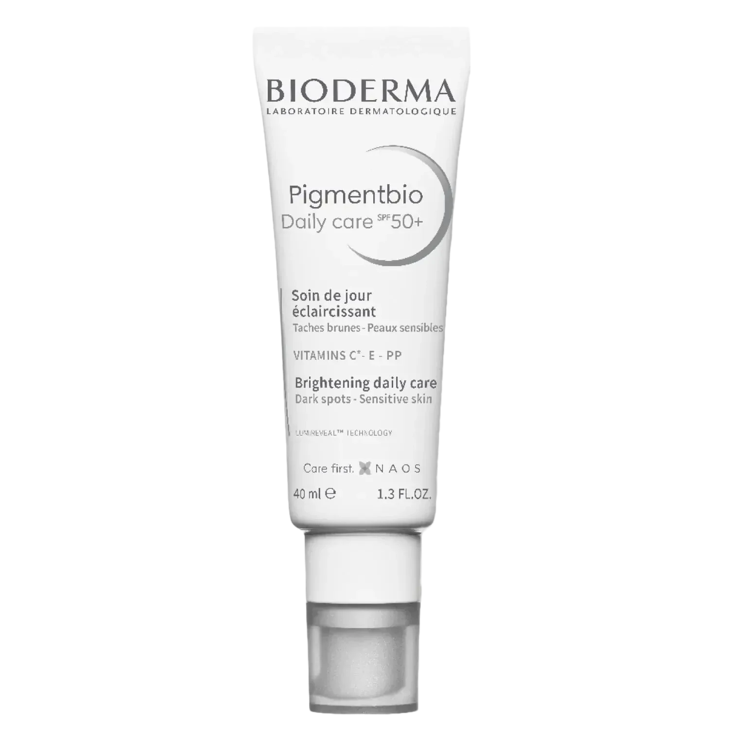 Bioderma Pigmentbio Daily Care SPF50+ targets dark spots on skin 40ml