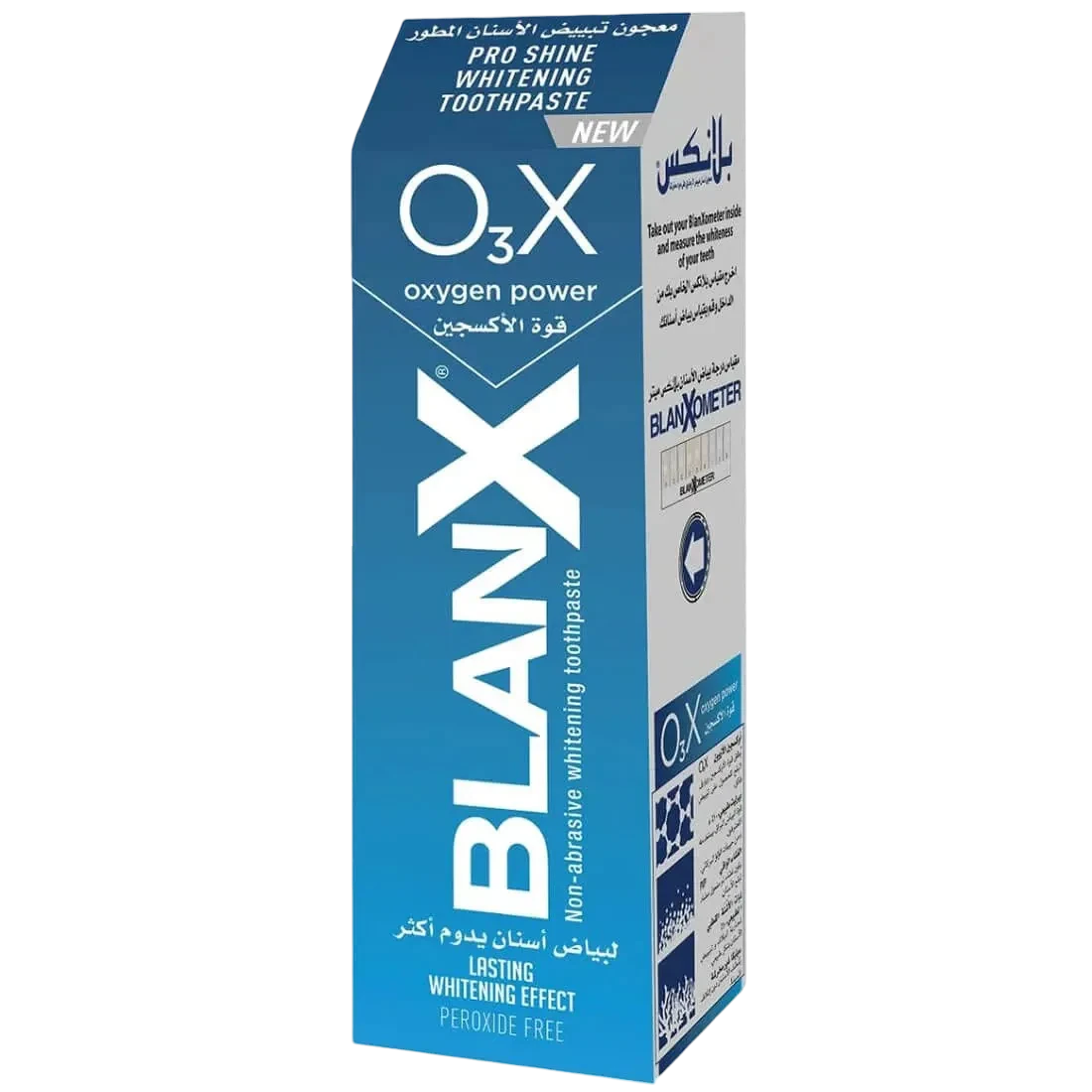 Blanx O3X Oxygen Power Whitening Toothpaste 75ml peroxide-free