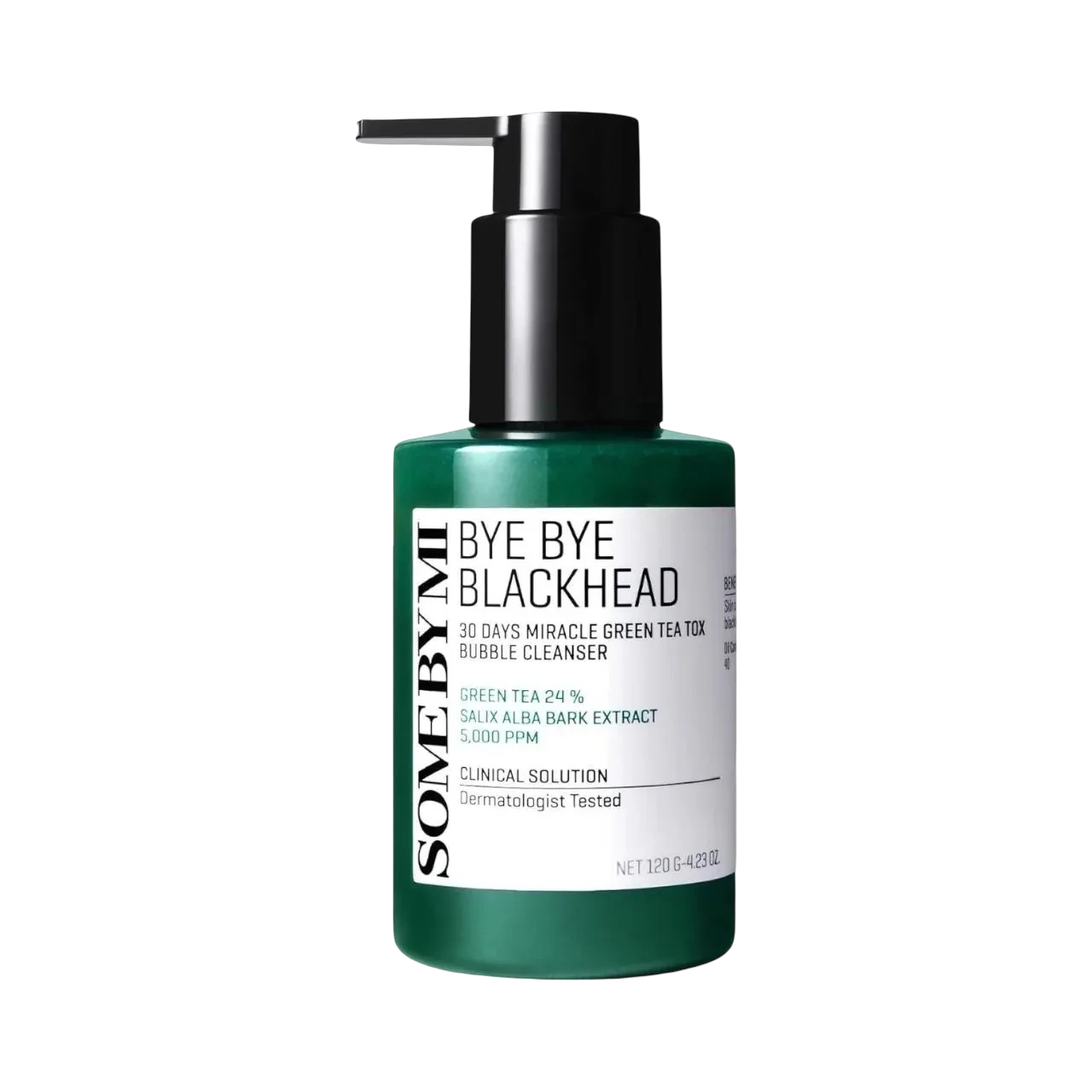 Some By Mi Bye Bye Blackhead Green Tea Cleanser 120ml for pores