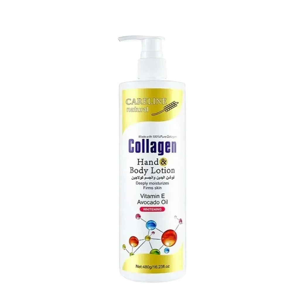 Careline Collagen Hand and Body Lotion whitens skin with vitamin E 480g