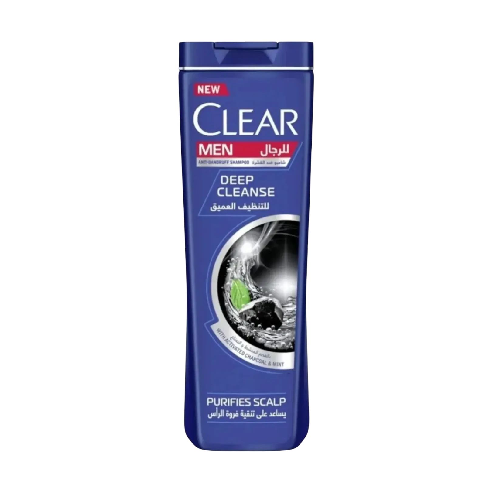 Clear Blue Deep Cleanse shampoo for men purifies the scalp 310ml