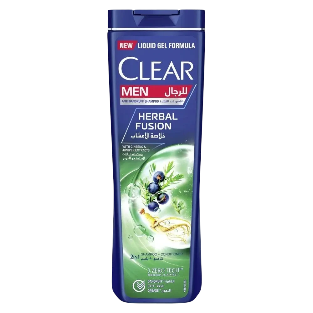 Clear Men Herbal Fusion Anti Dandruff Shampoo and Conditioner 400ml