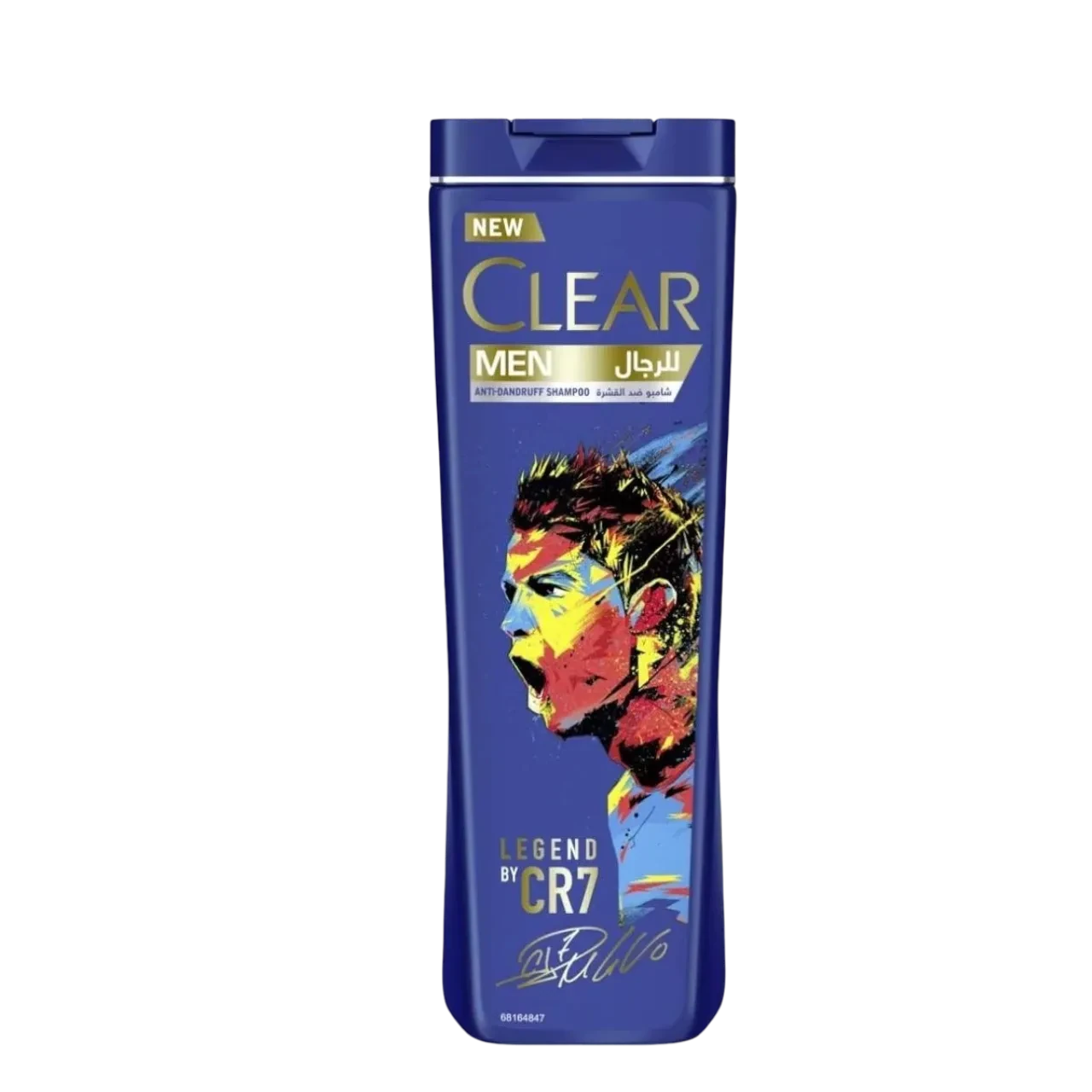 Clear Men Anti-Dandruff Shampoo Ronaldo Legend CR7 Edition 400ml refreshes scalp daily