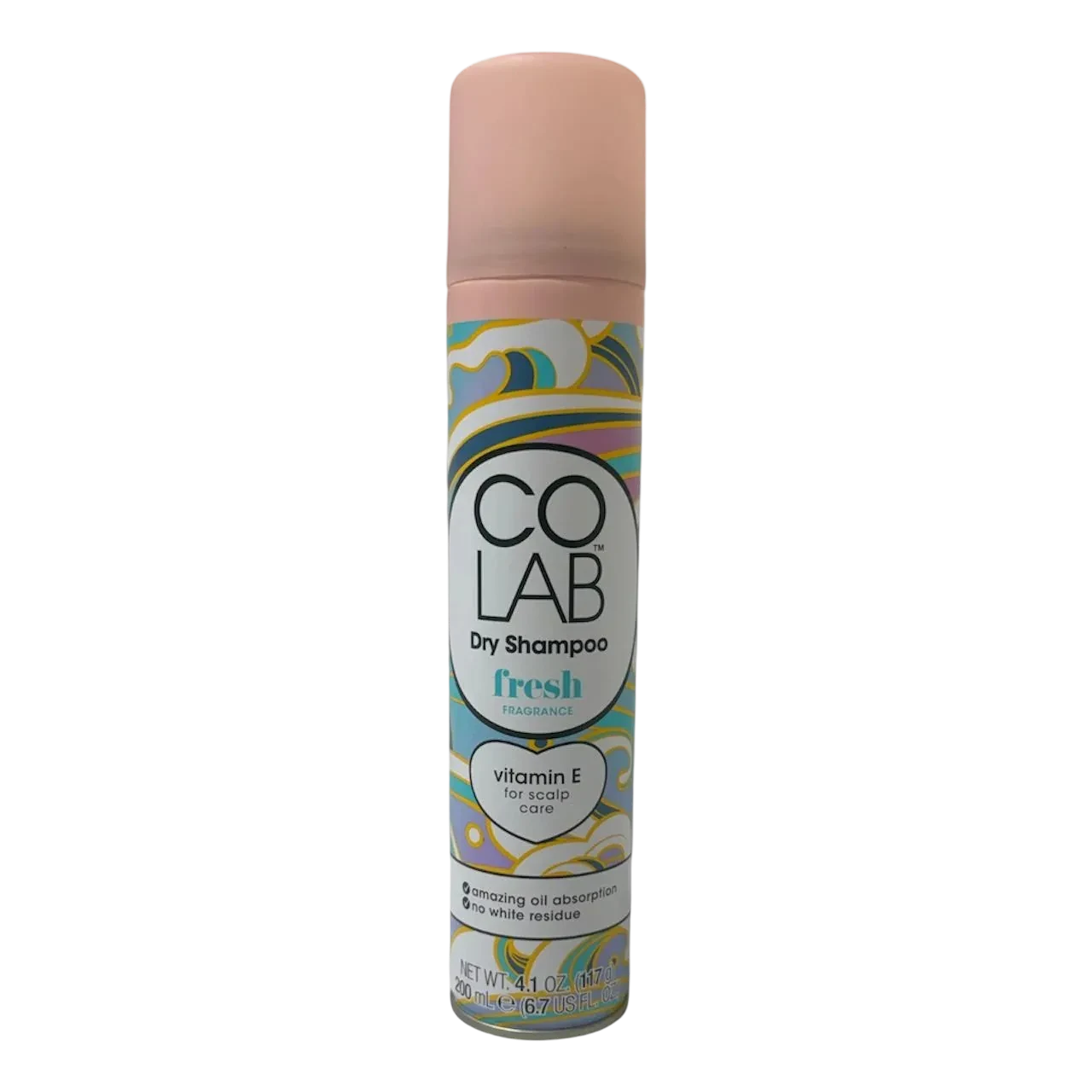 Colab Dry Shampoo Fresh Fragrance with vitamin E for scalp care 200ml