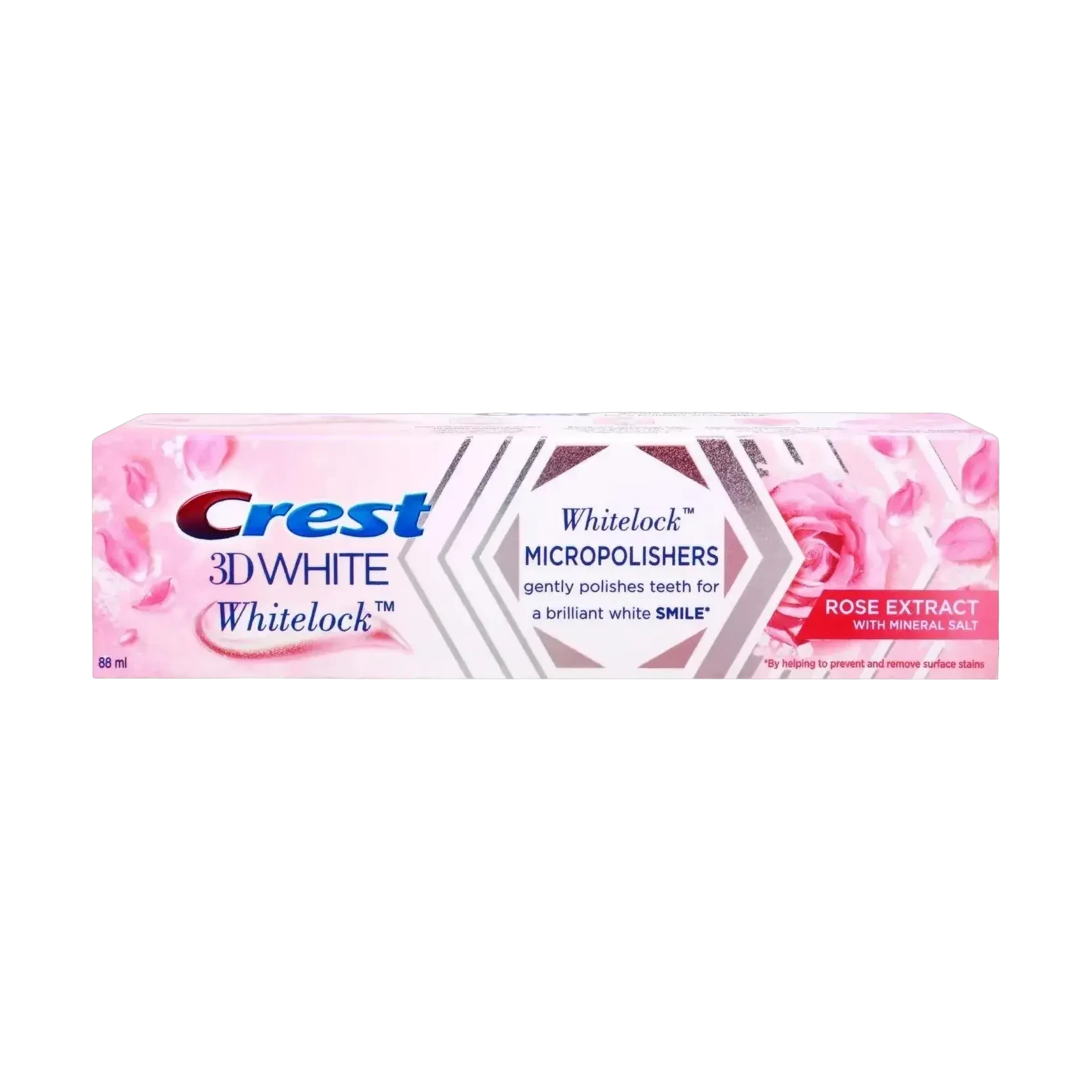 Crest 3D White Lock toothpaste rose extract 88ml