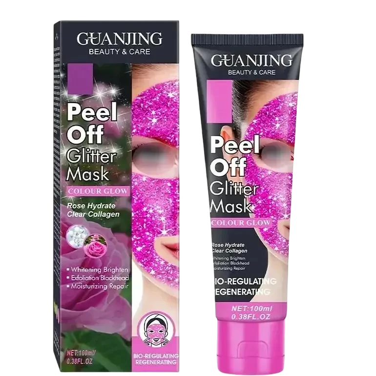 Disaar Peel-Off Glitter Mask Purifies and Brightens Skin 100g