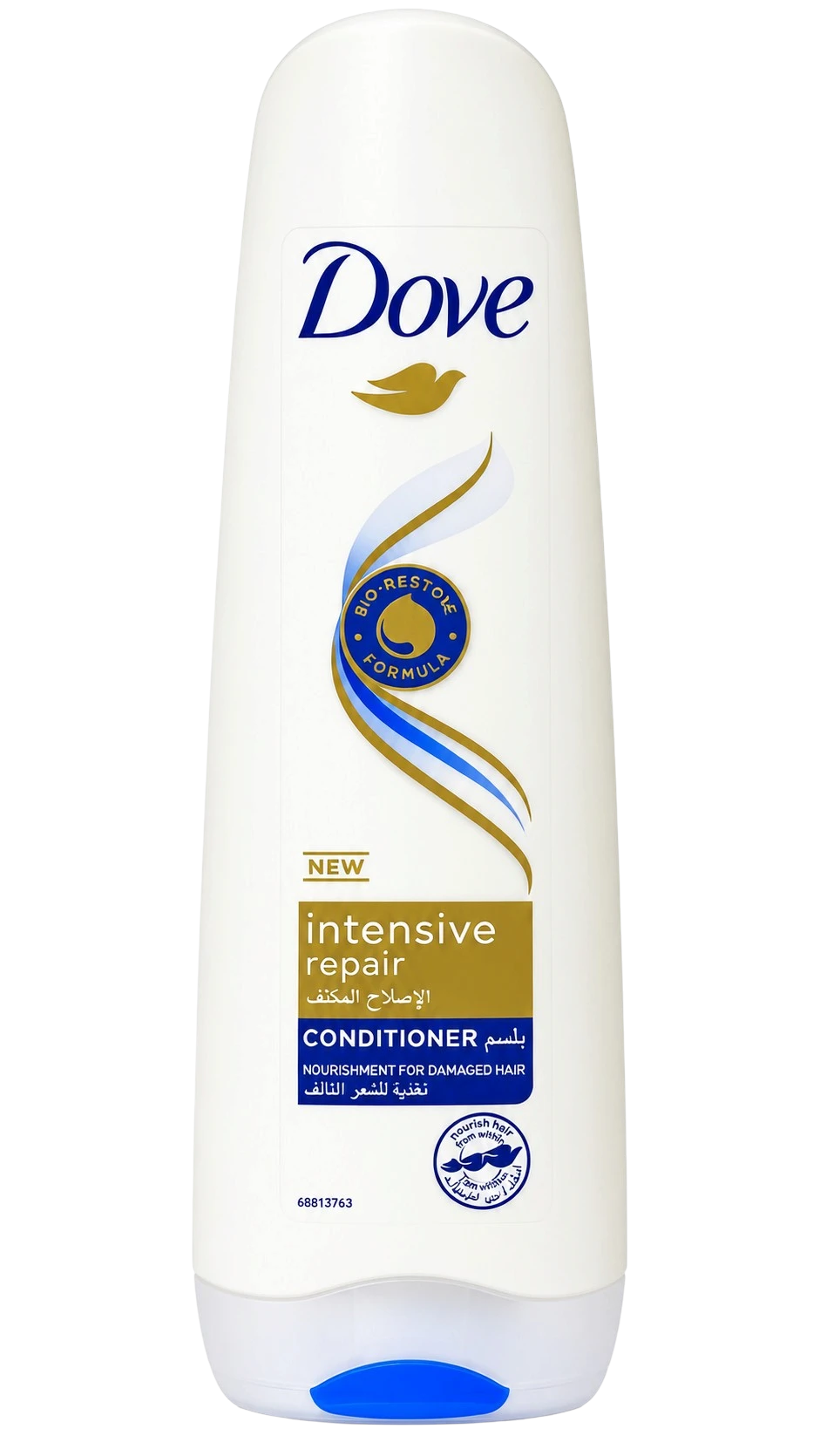 Dove Intensive Repair Conditioner with Bio-Restore formula nourishes damaged hair 350ml
