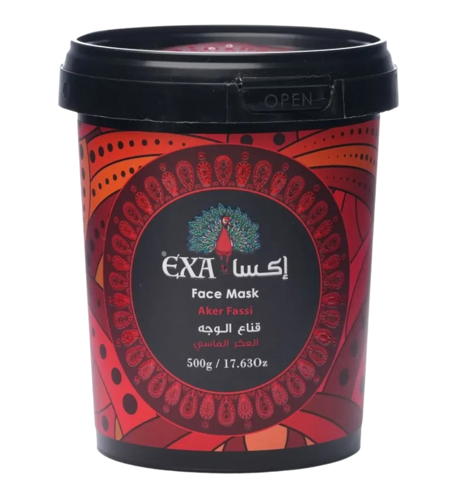 Exa Aker Fassi Face Mask purifies skin and renews its radiance 500g