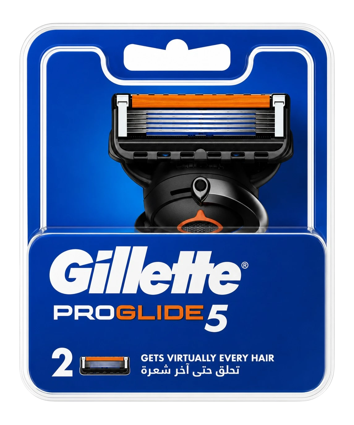 Gillette Fusion ProGlide Manual Razor Blades deliver a smooth precise shave 2pcs
