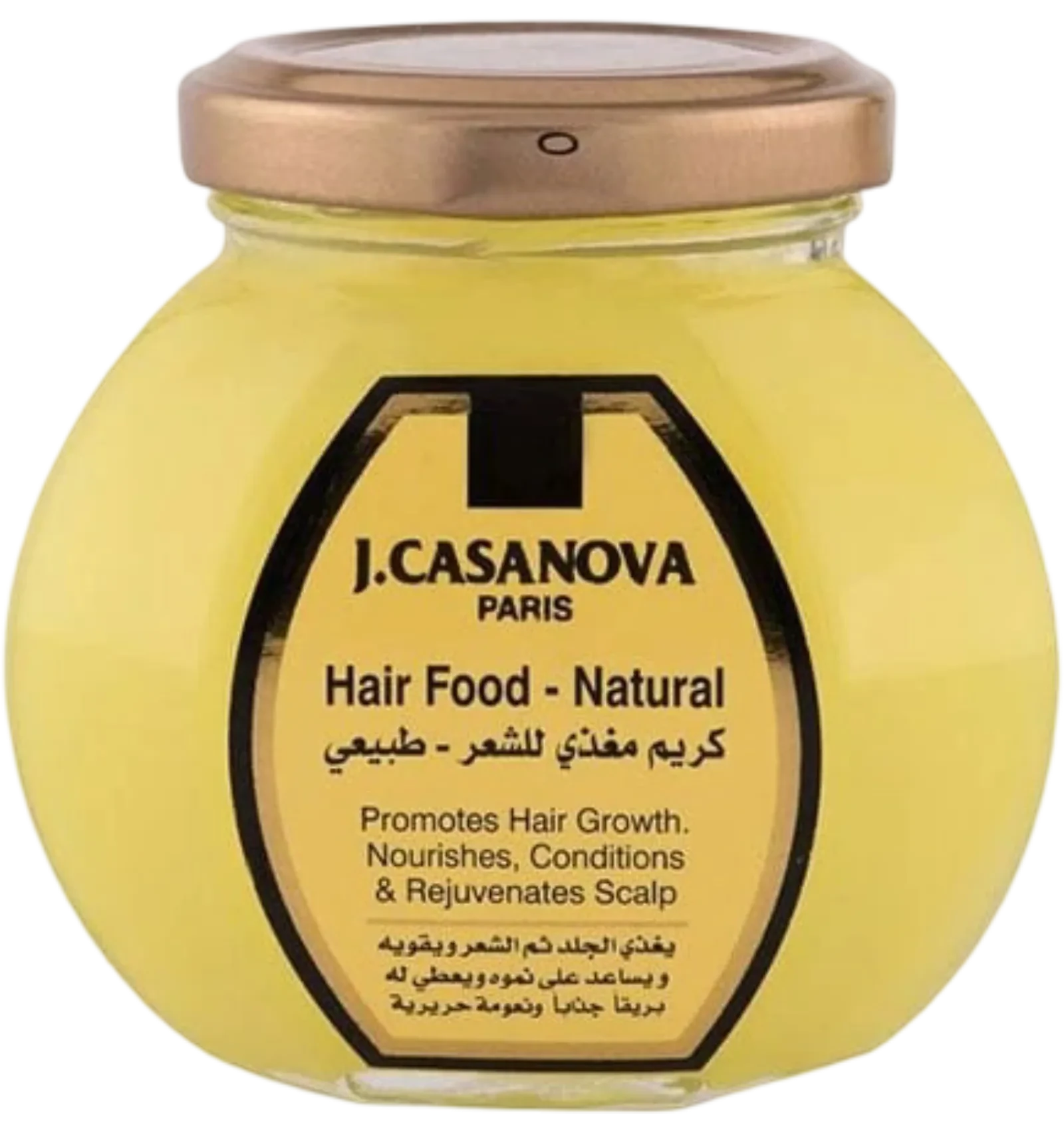 J. Casanova Paris Natural Hair Food nourishes scalp and promotes hair growth 150gm