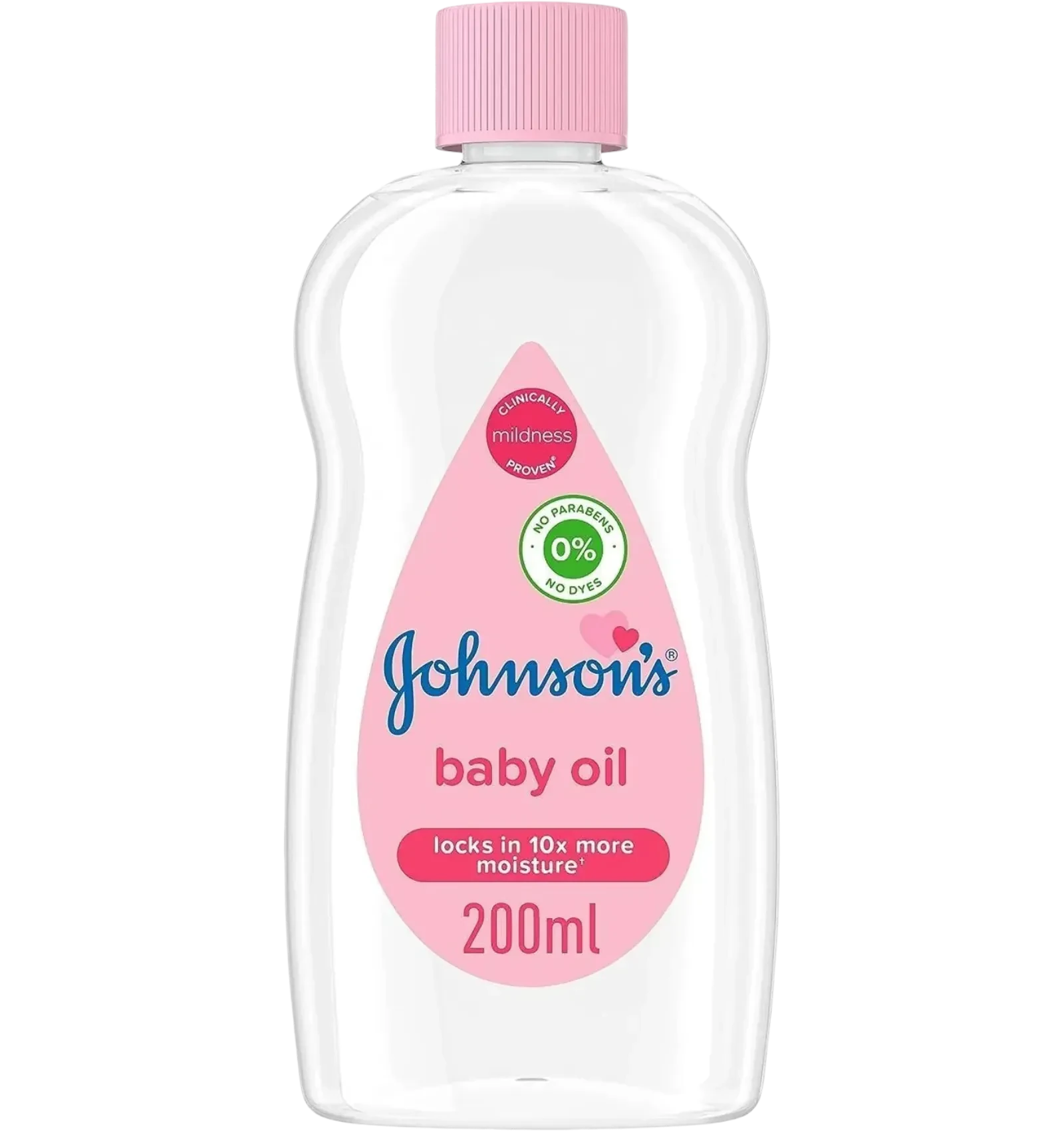 Johnson's Baby Oil deeply moisturizes skin and is ideal for daily massage 200ml