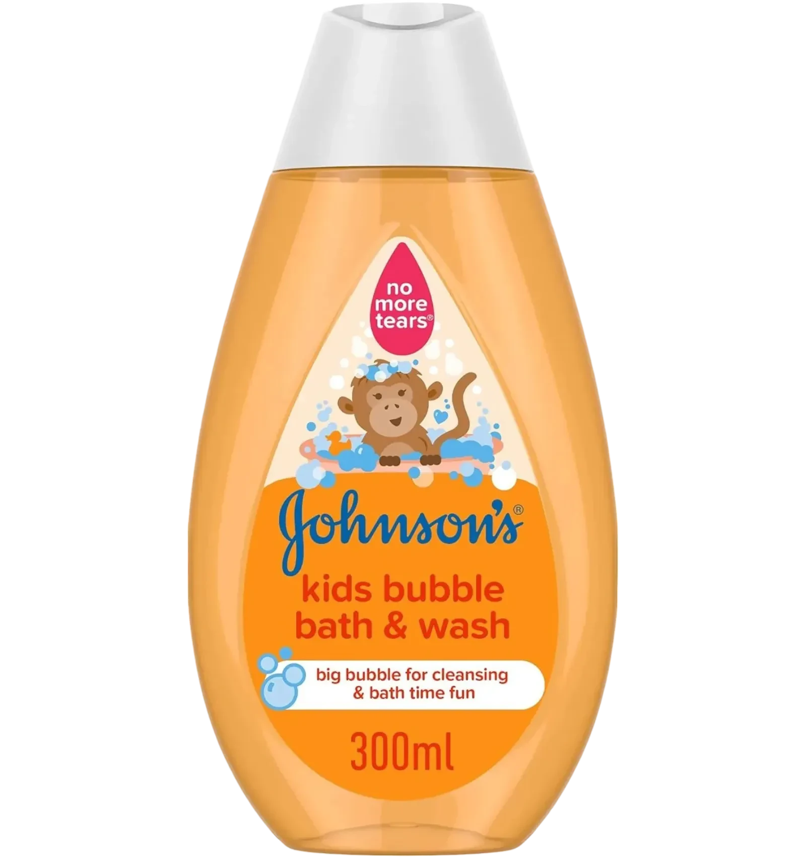 Johnson's Kids Bubble Bath and Body Wash with a no more tears formula 300ml