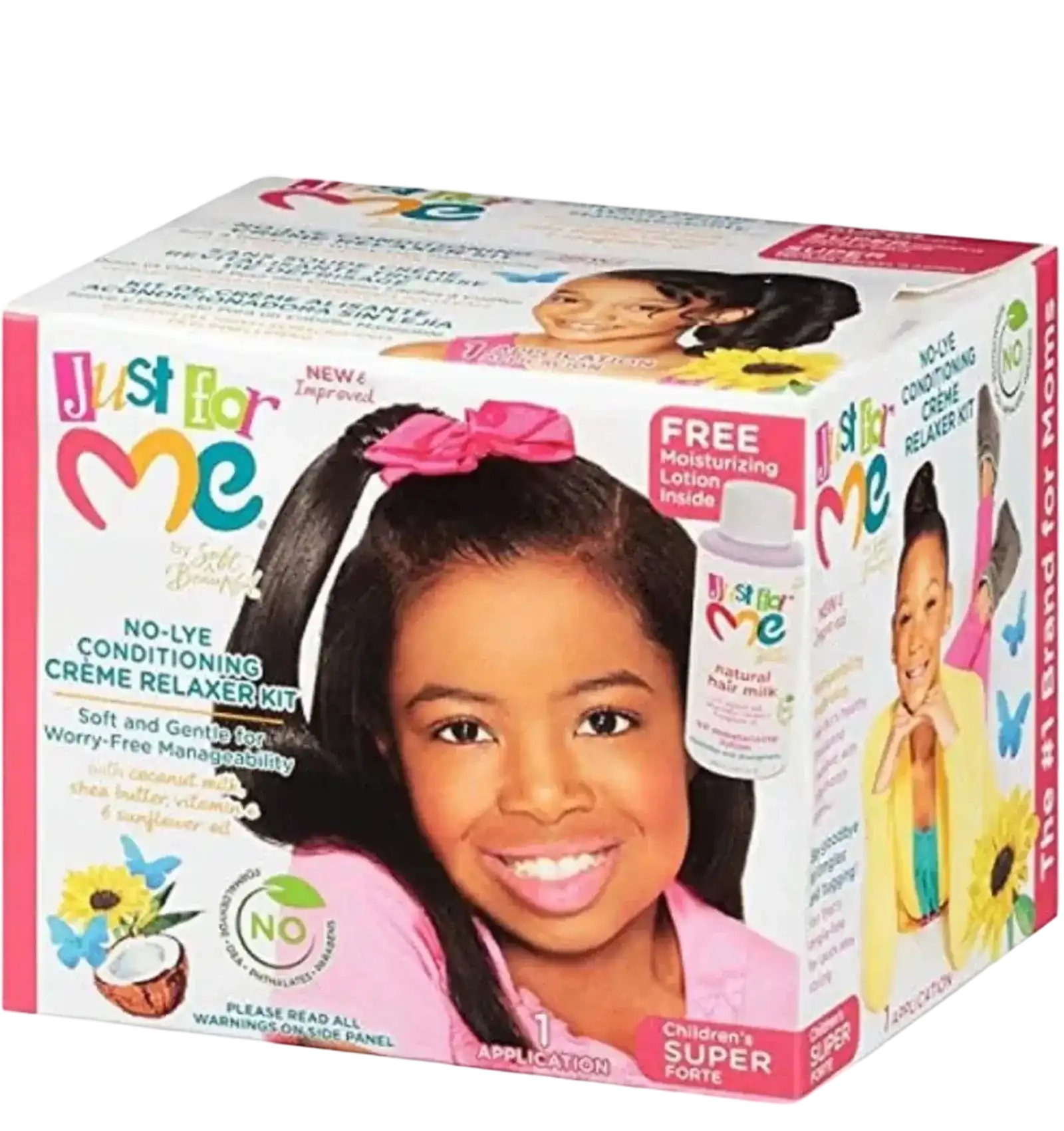 Just For Me Child Relaxer Super kit with gentle no lye formula