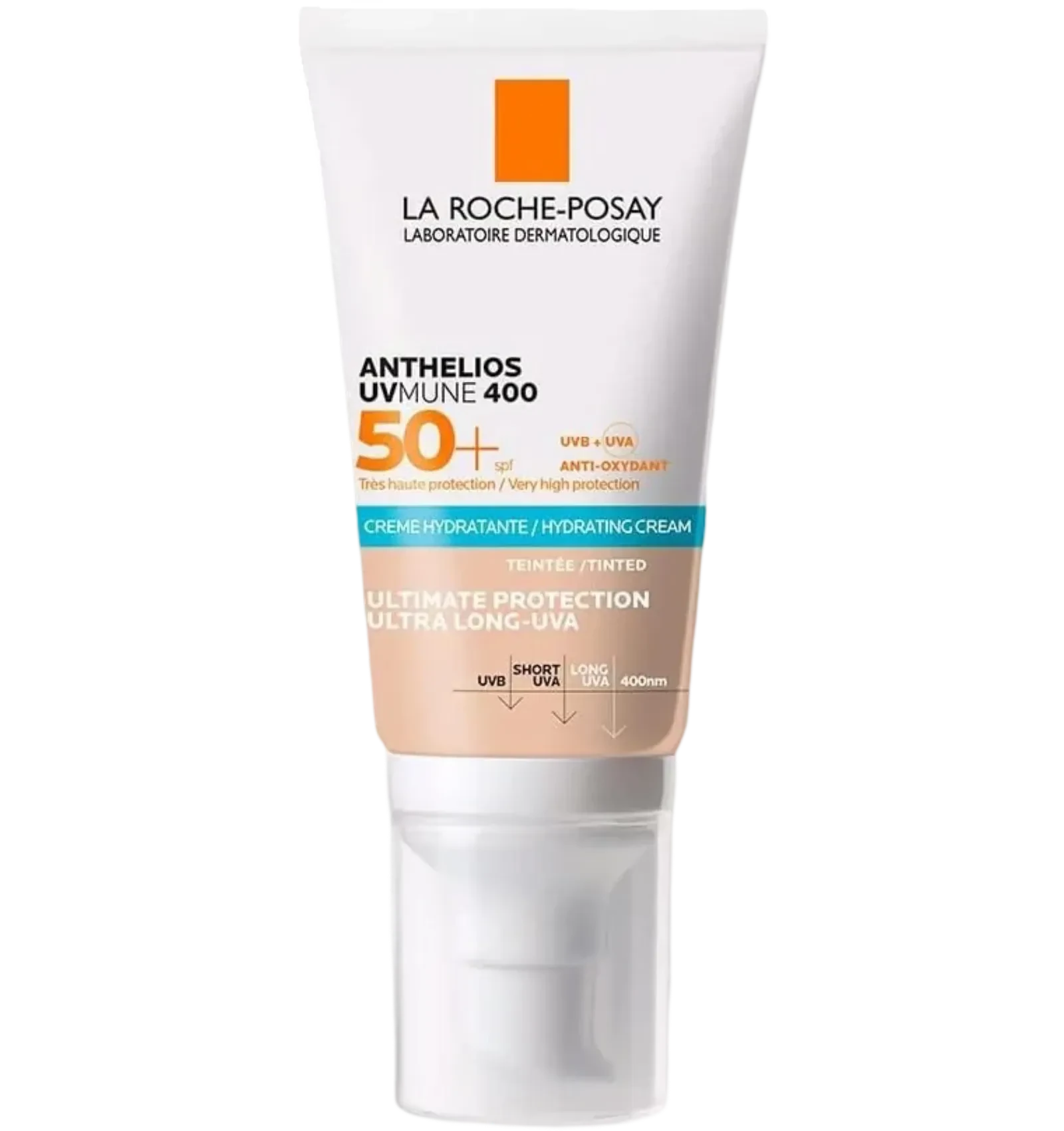 لاروش بوزيه انثيليوس كريم واقي شمس مرطب SPF50 ملون 50 مل