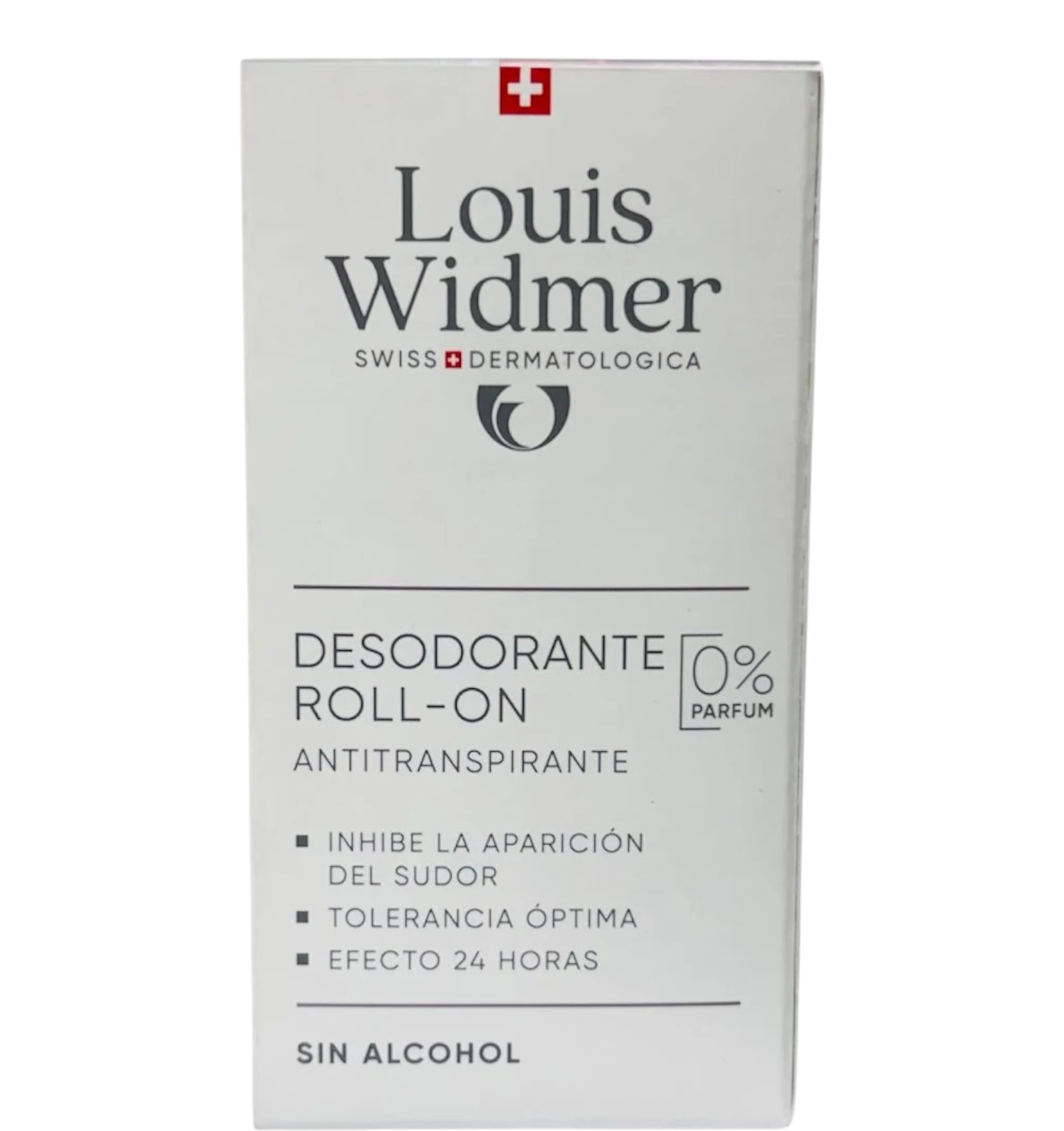 Louis Widmer Non-Perfumed Deodorant Roll-On provides gentle all day protection without alcohol 50ml
