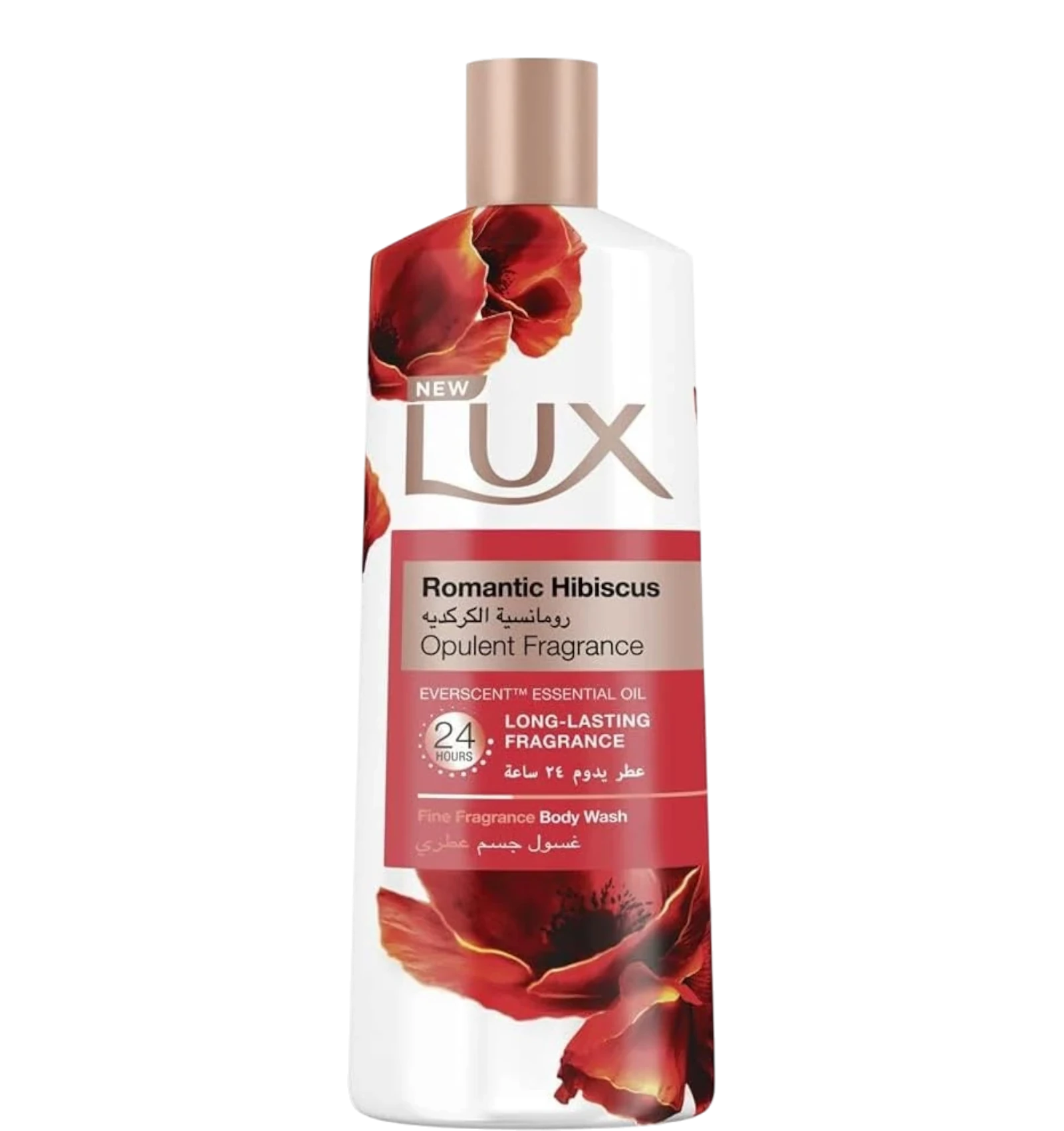 غسول لوكس رومانتك بالكركديه عطر شرقي فاخر يدوم 24 ساعة 500 مل