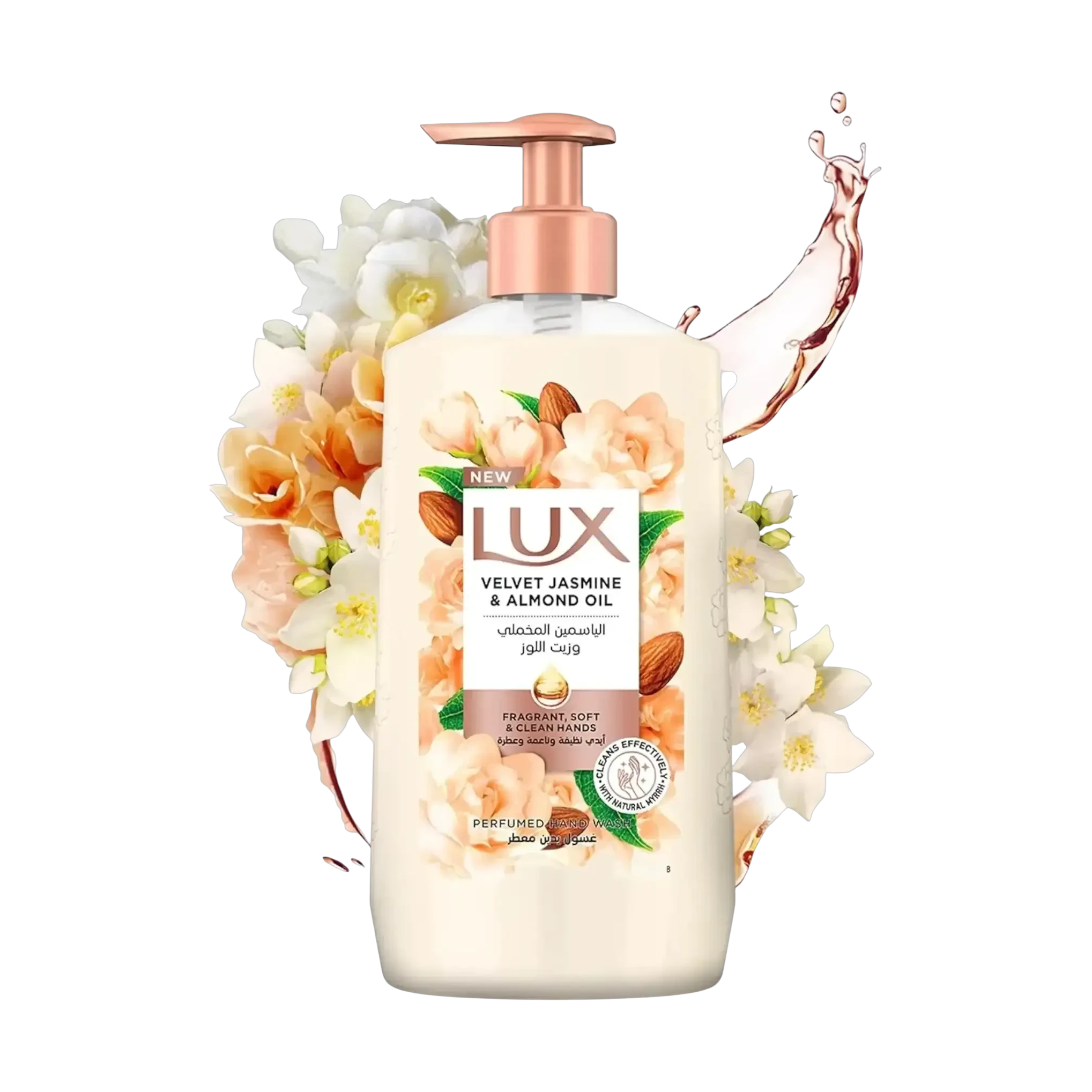 Lux Velvet Jasmine and Almond Oil Hand Wash 250ml leaves hands fragrant