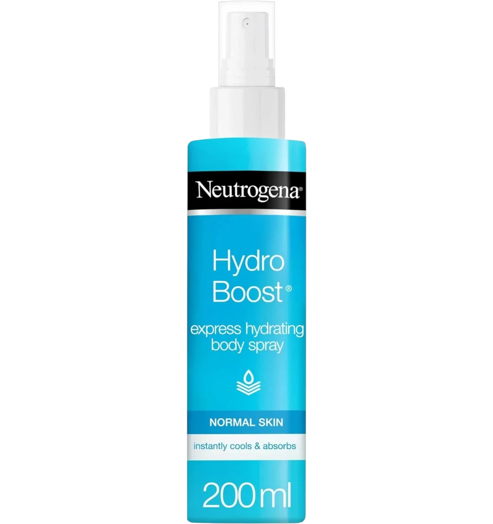 Neutrogena Hydro Boost Express Hydrating Body Spray 200ml delivers instant refreshing moisture