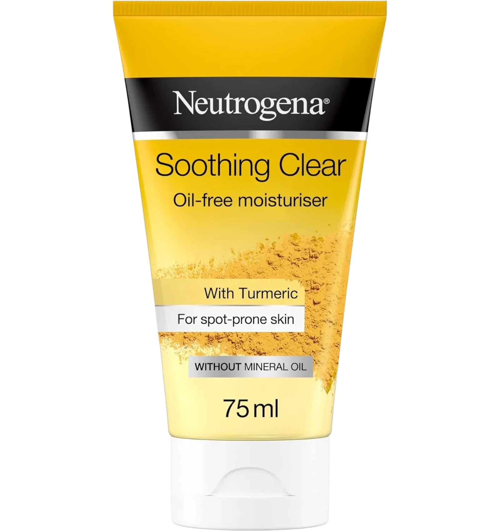 Neutrogena Soothing Clear Oil-Free Moisturiser with Turmeric for spot-prone skin 75ml