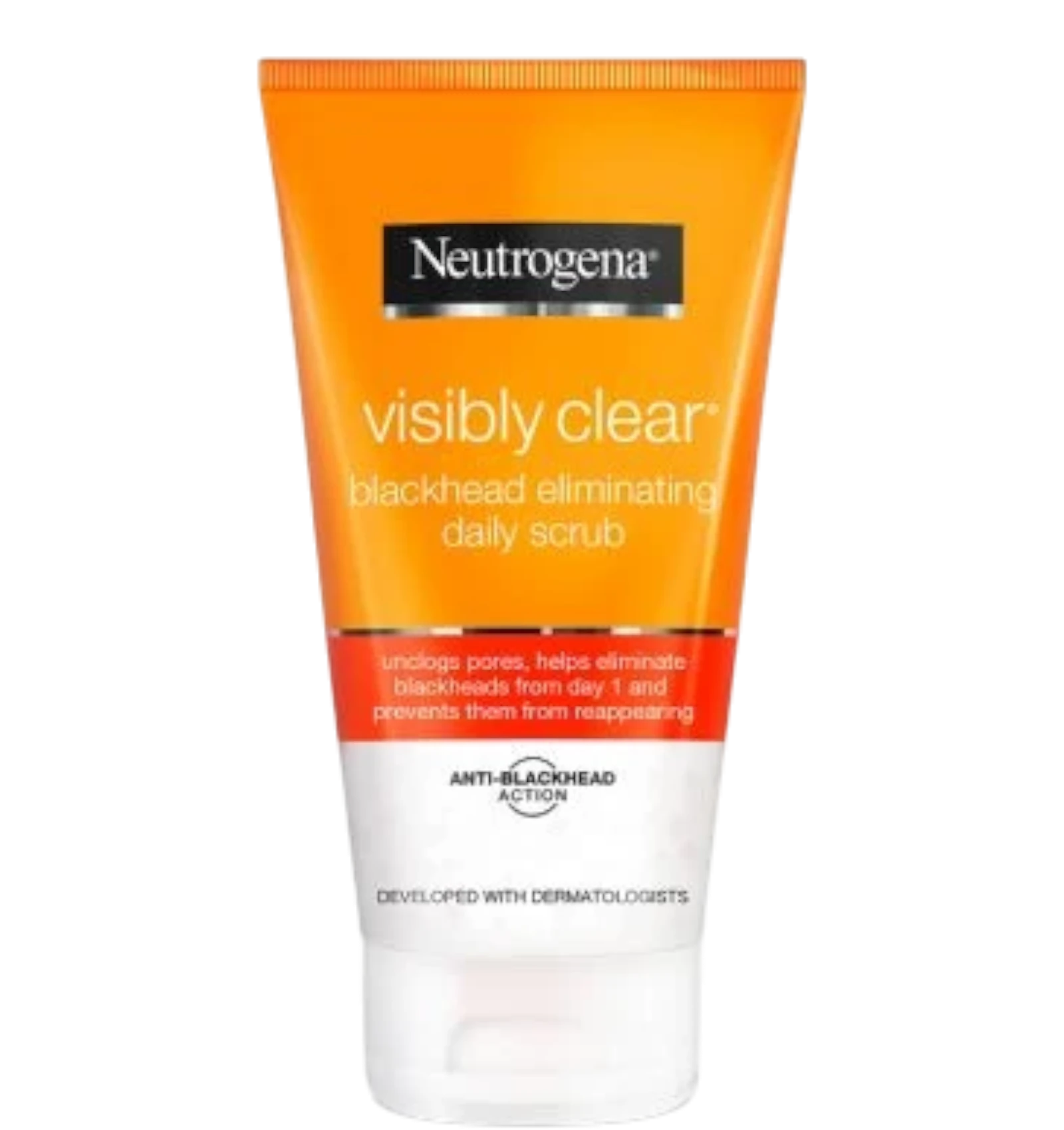 Neutrogena Visibly Clear Blackhead Eliminating Daily Scrub 150ml unclogs pores gently every day