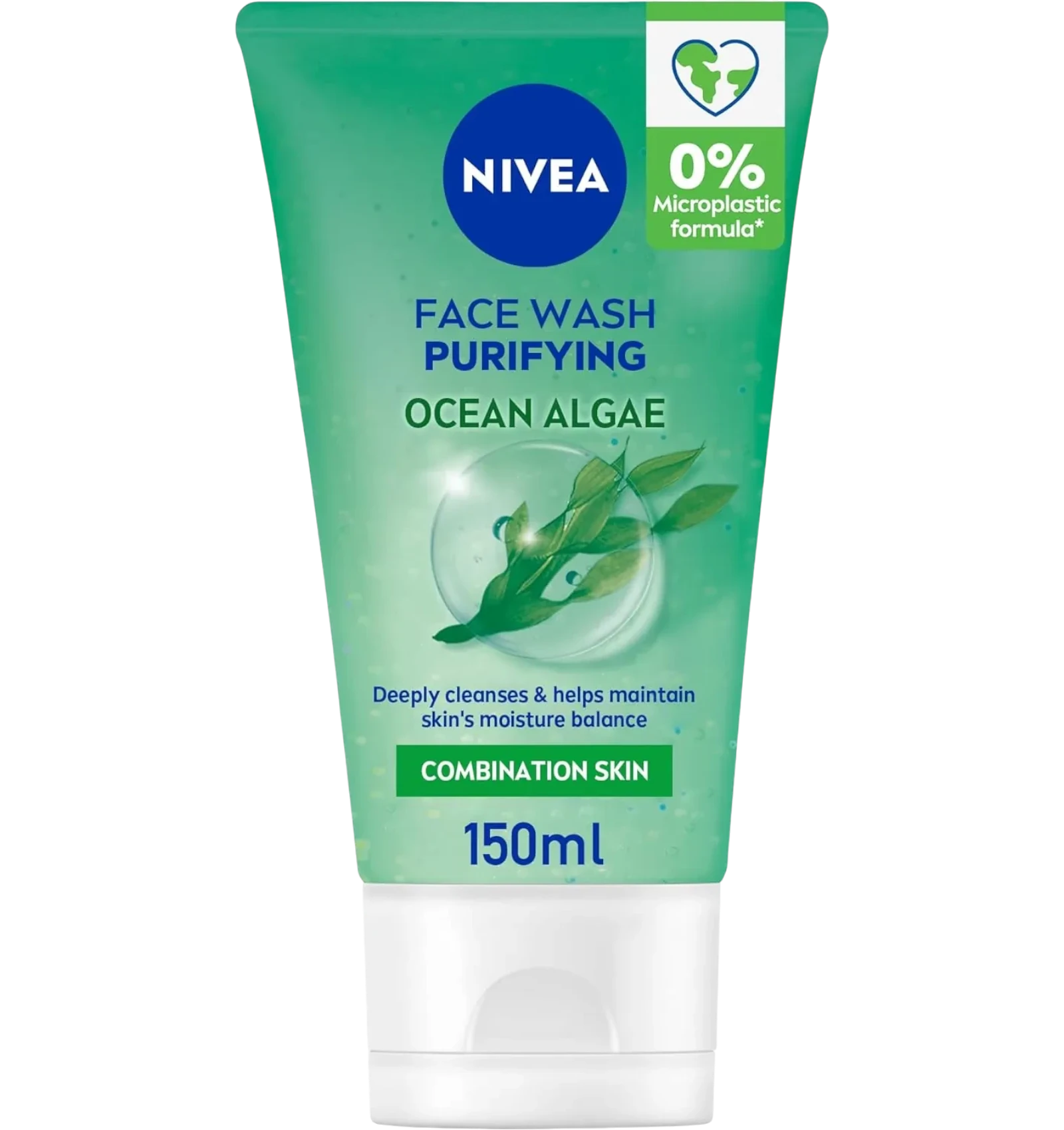 Nivea Purifying Face Wash for Combination to Oily Skin (Ocean Algae) 150ml