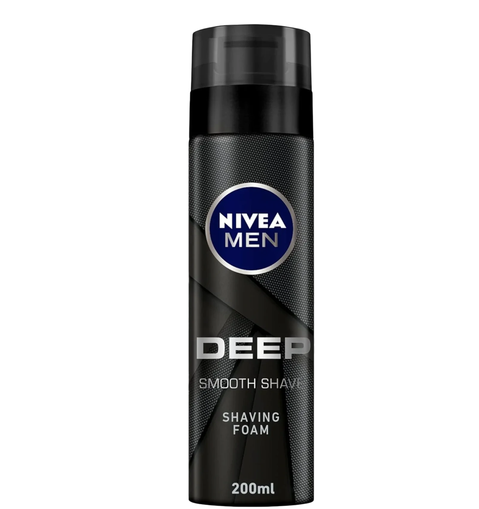 Nivea Men Deep Smooth Shaving Foam With Black Carbon 200ml