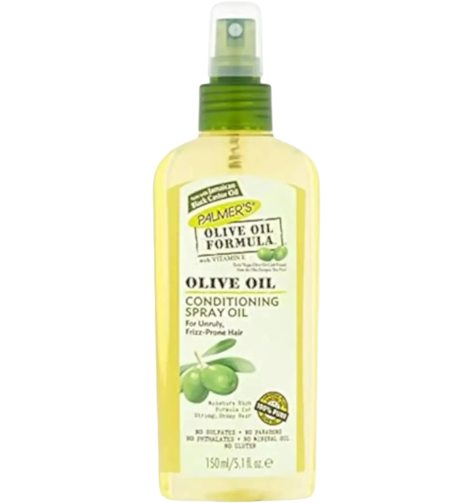 Palmer's Olive Oil Formula Spray adds shine to frizzy hair 125ml