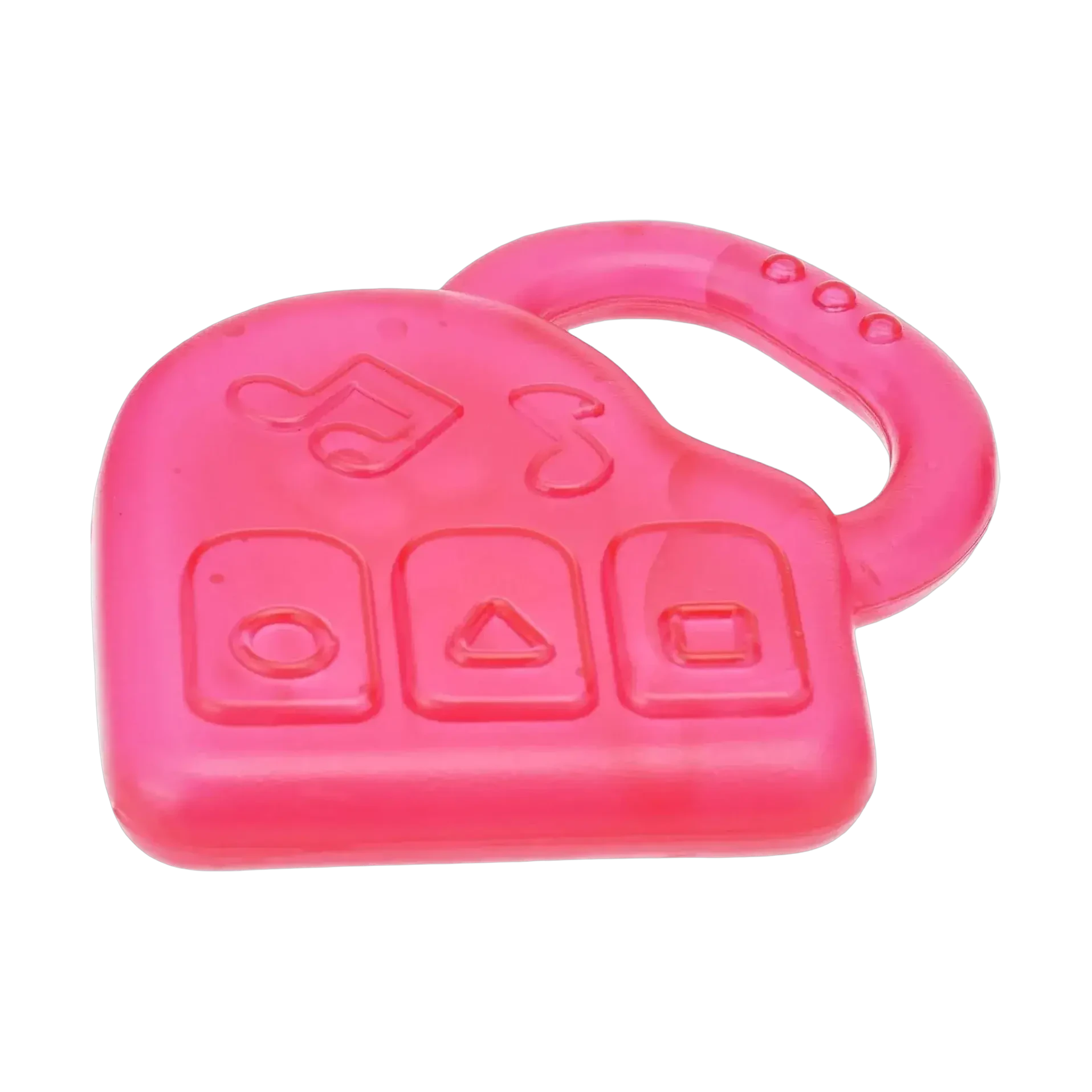 Pigeon Piano Shape Cooling Teether soothes baby's sore gums