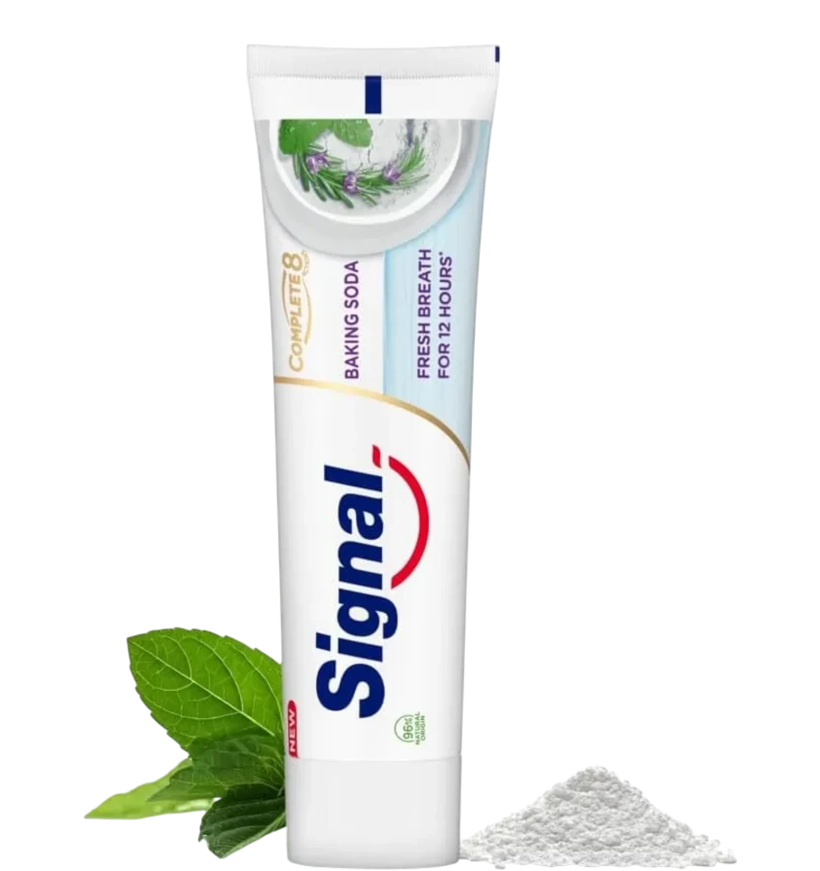 Signal Complete 8 Baking Soda Toothpaste for Fresh Breath 75ml