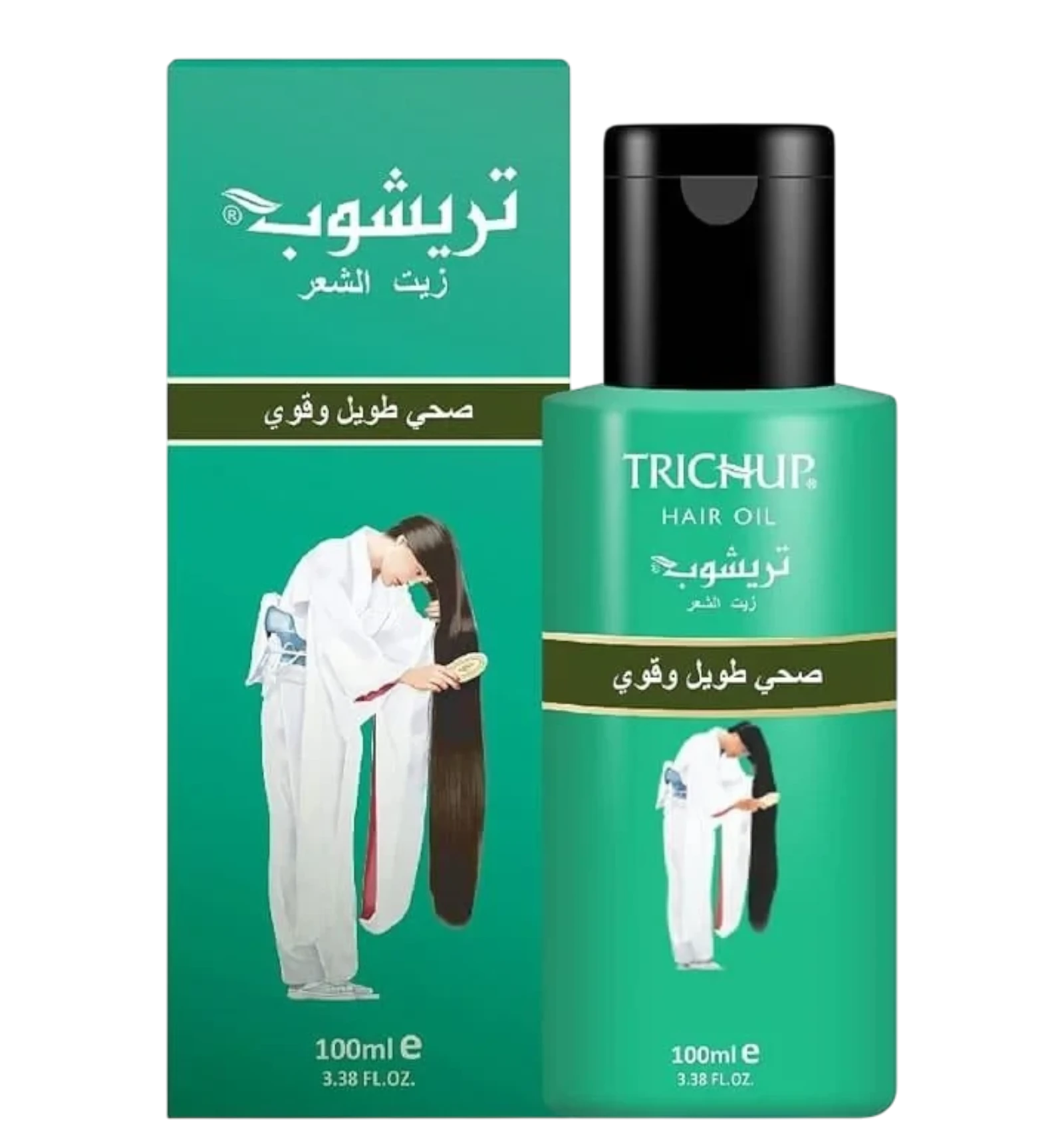 زيت شعر تريشوب الصحي الطويل القوي 100 مل يغذي فروة الراس