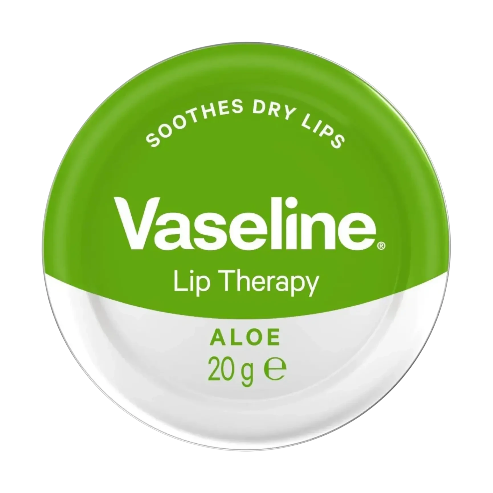 Vaseline Lip Therapy aloe balm tin nourishes dry lips 20g