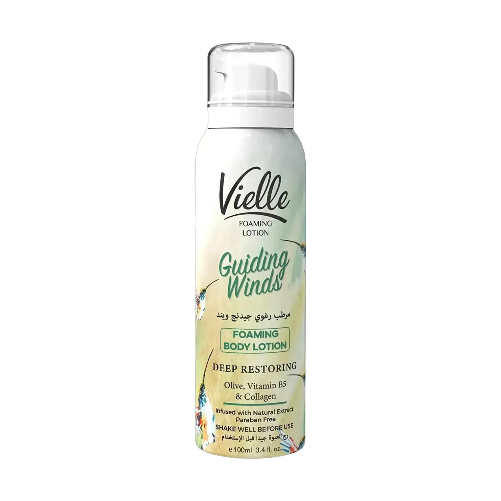 Vielle Guiding Winds Foaming Body Lotion with olive and collagen 100ml