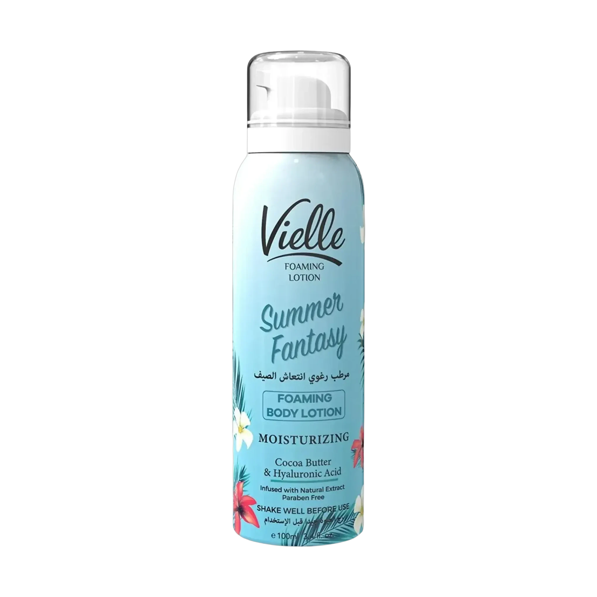 Vielle Summer Fantasy Foaming Body Lotion with cocoa butter 100 ml